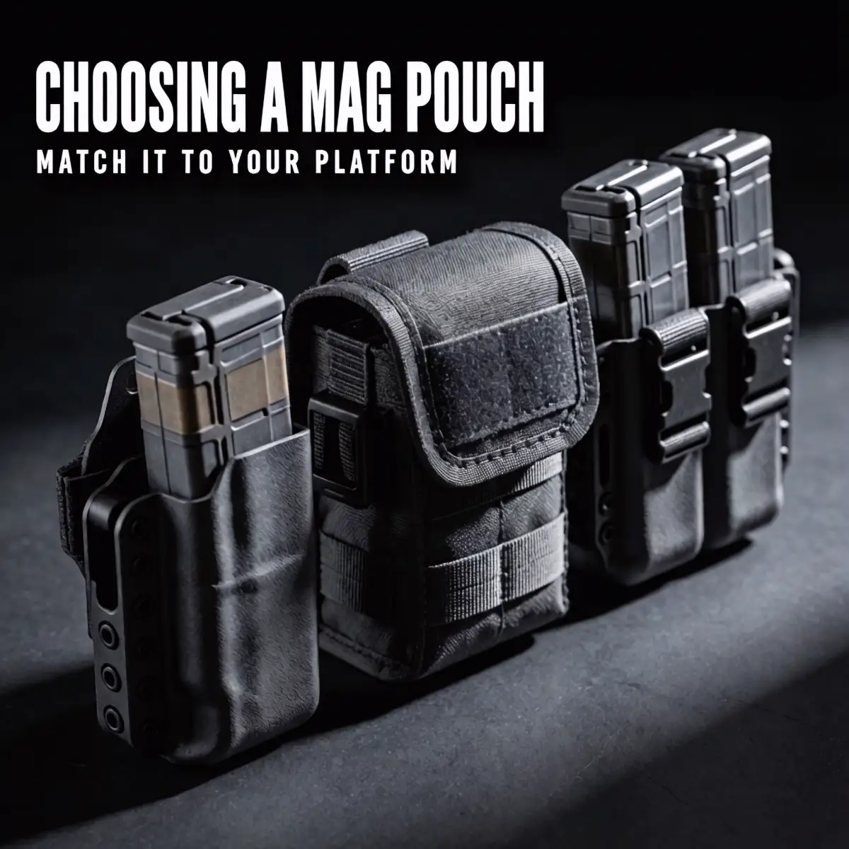 How to Choose the Right Mag Pouch for Your Gun