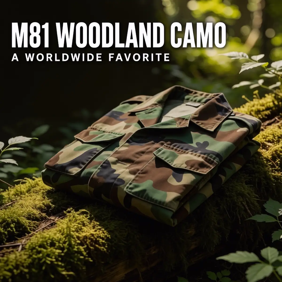 Woodland Camo - A Worldwide Favorite
