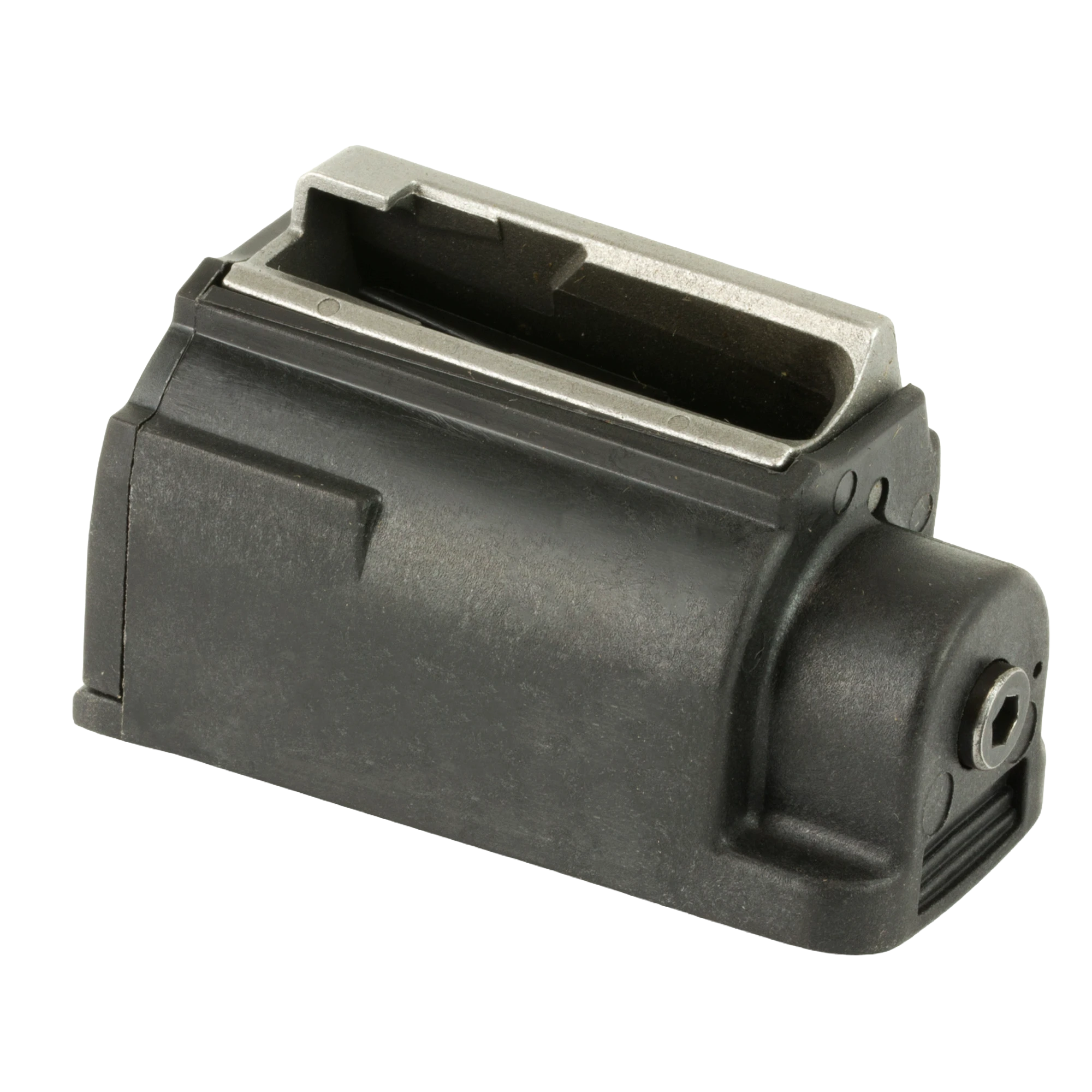 Ruger M77/357 Magazine 5 Round 357 Magnum Rotary Mag Black Polymer 90345-img-1