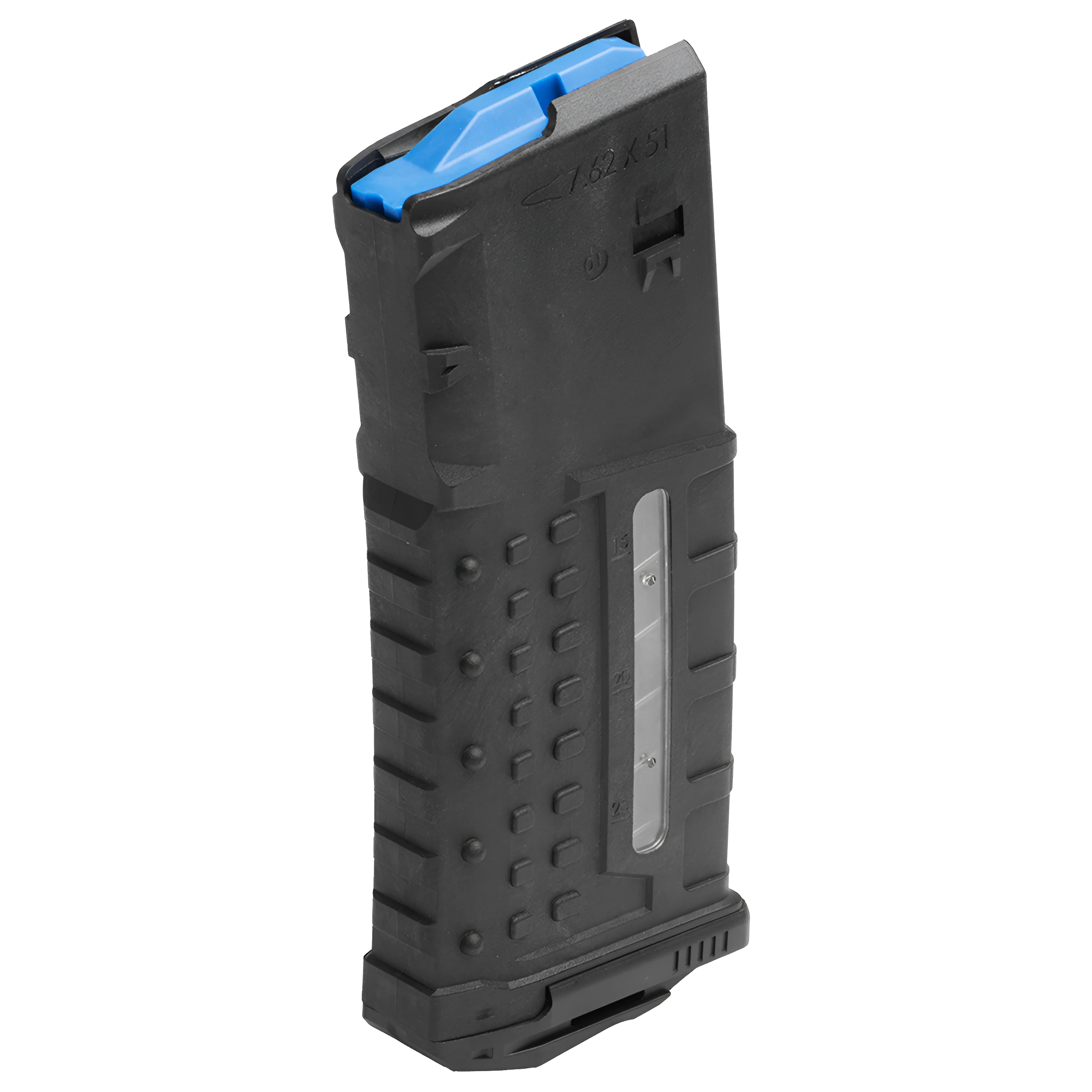 UTG AR-10 .308 Magazine 25 Rd Windowed Polymer Mag LR-308 SR-25 RBT-DM25 -img-0