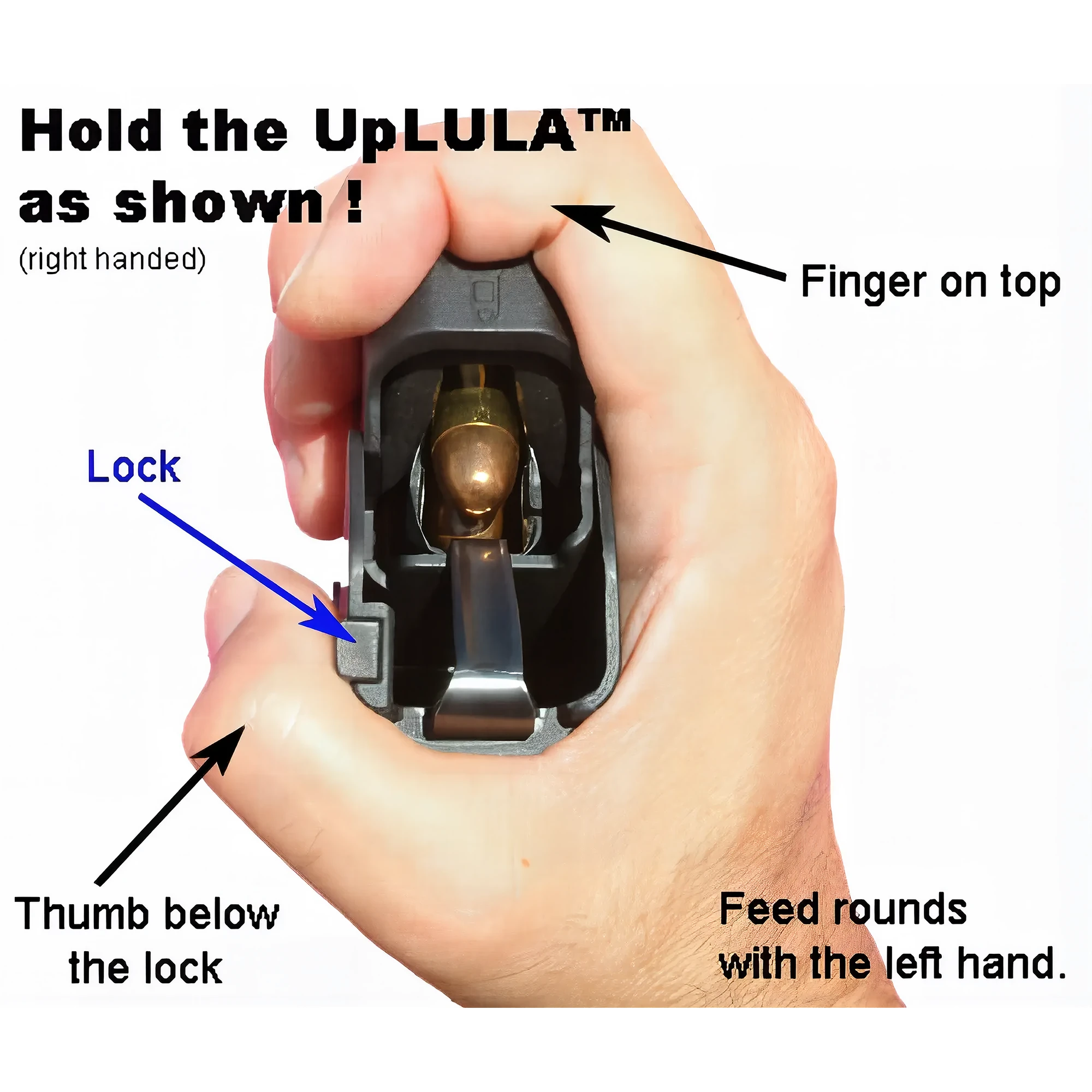 Maglula UpLULA Universal Pistol Magazine Loader-img-2