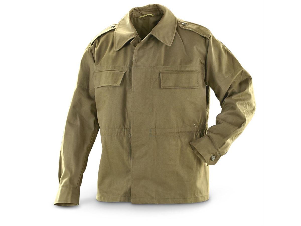Czech M85 Field Jacket - Olive Drab OD Czech Army Surplus Coat
