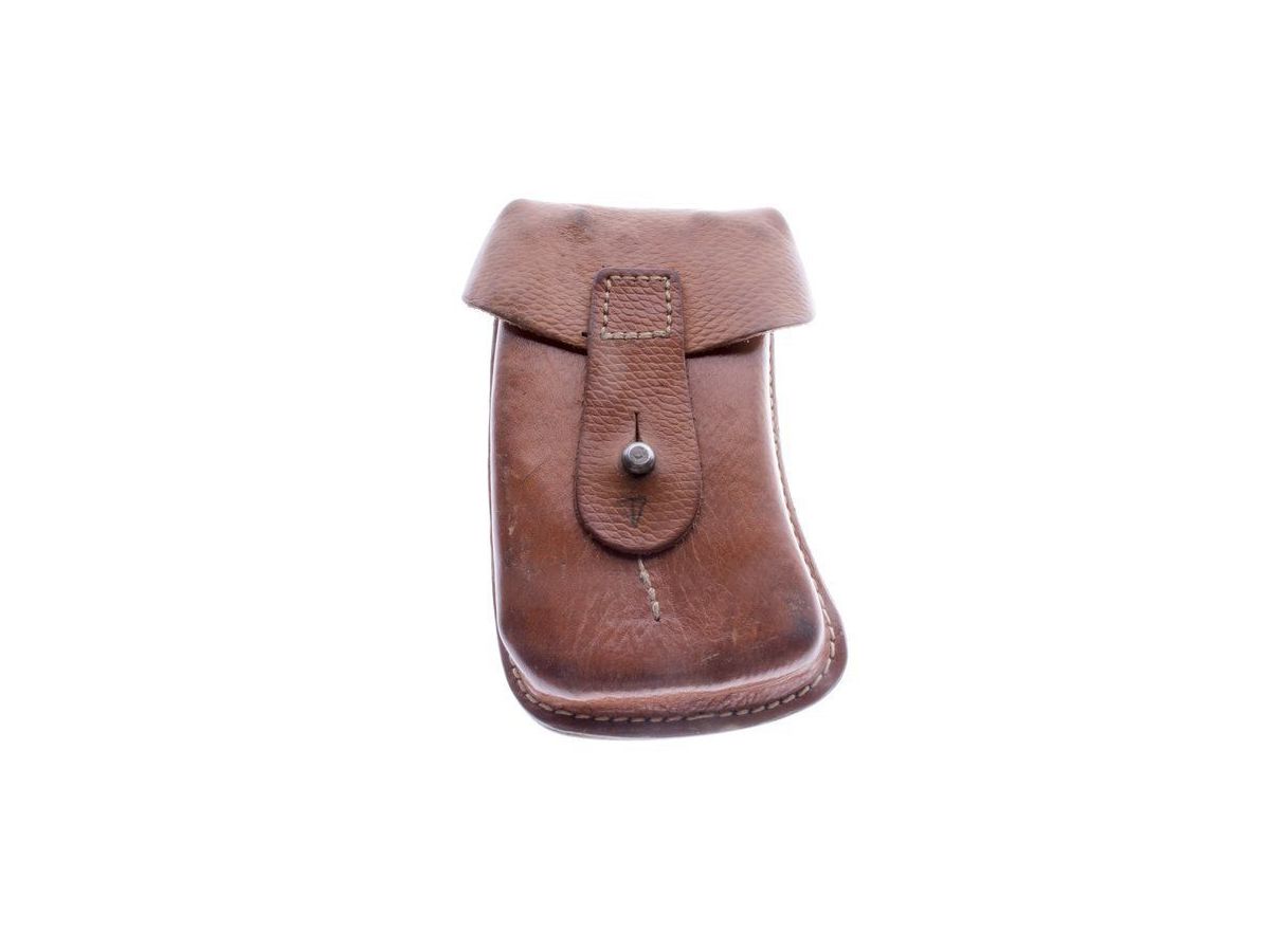 Czech Scorpion Vz61 Mag Pouch - Leather 2-Magazine Carrier | Czech
