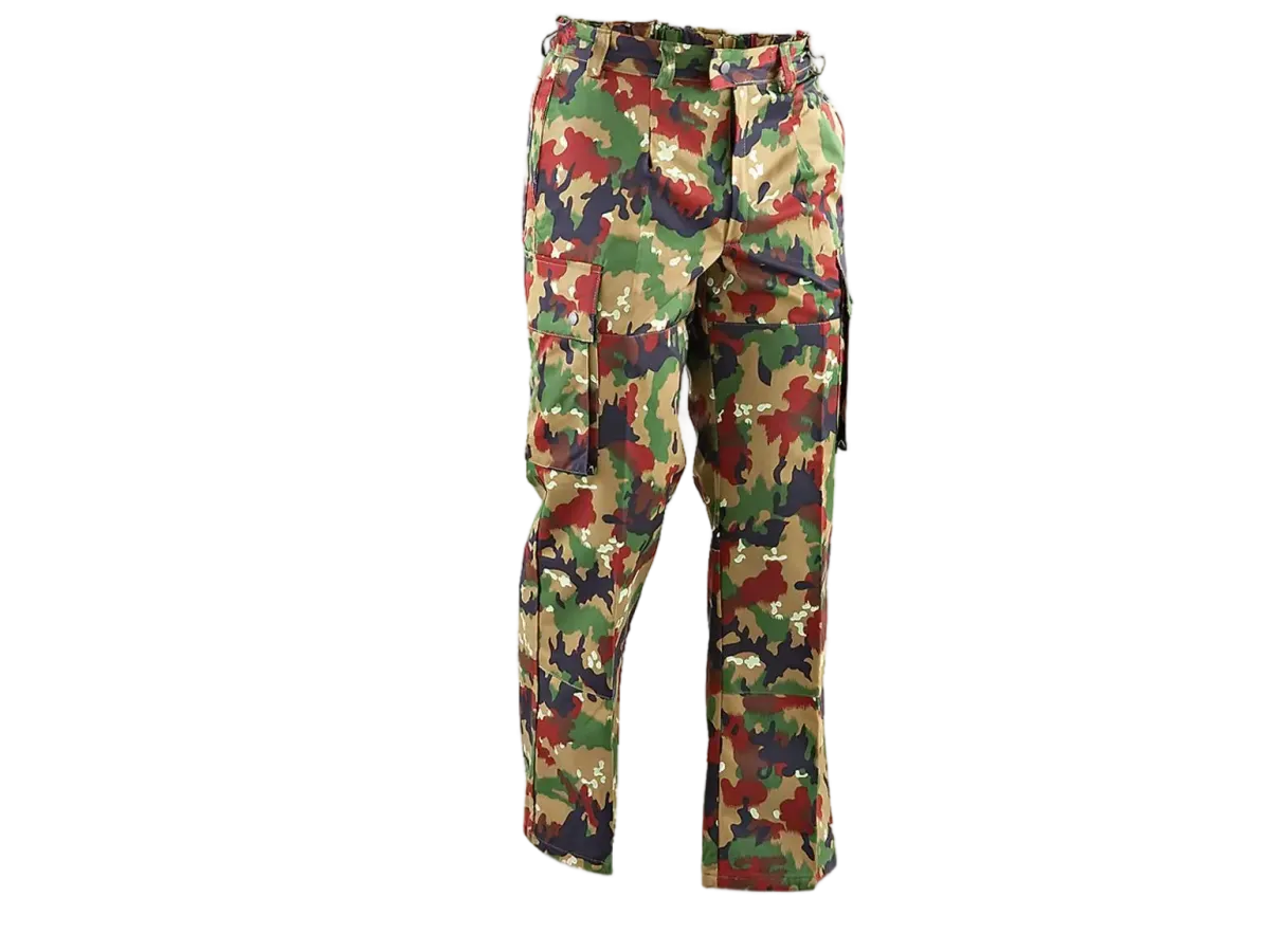 Swiss Army M83 Alpenflage Camo Field Pants - Genuine Military