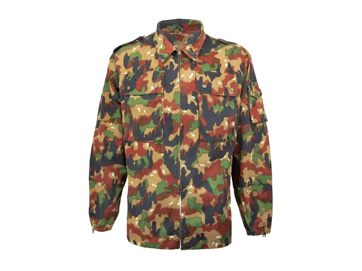 Swiss M83 Alpenflage Field Jacket | TAZ 83 Camo Swiss Army Surplus