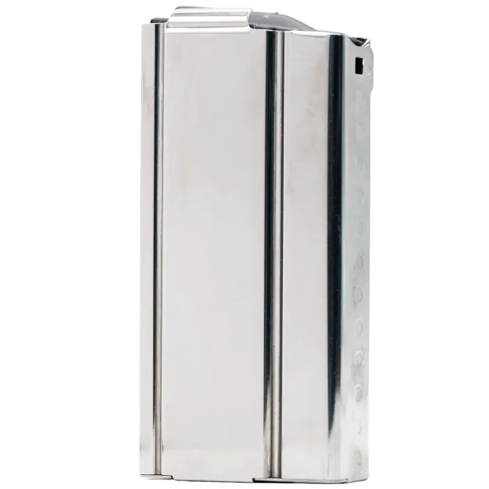 Checkmate M14 Parade Rifle Magazine 20 round right side profile stainless steel witness holes