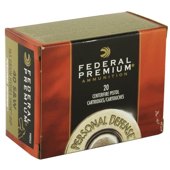 Federal Premium Hydrashok .40SW - P40HS3
