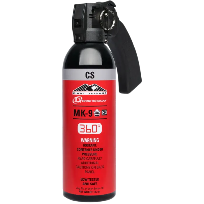 First Defense 360 CS MK-9 Gel Aerosol