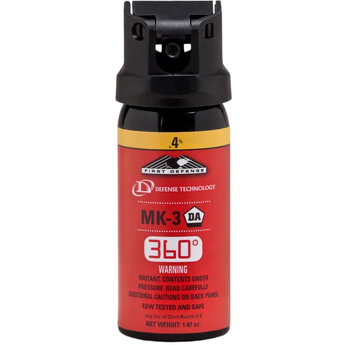 First Defense 360 .4% MK-3 Stream OC Aerosol