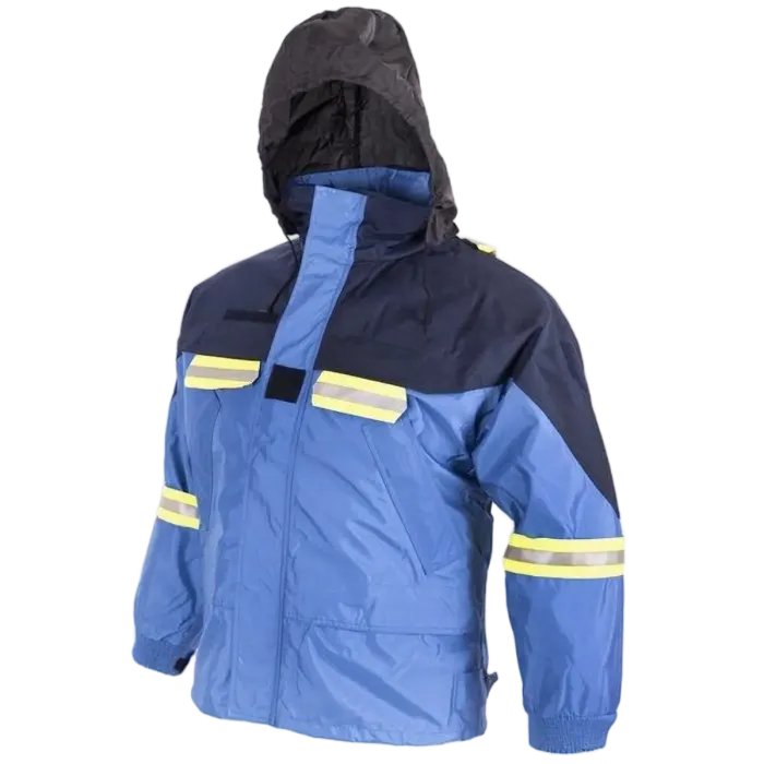 French MP Blue Goretex Jacket - Gendarmerie Issue Waterproof Shell