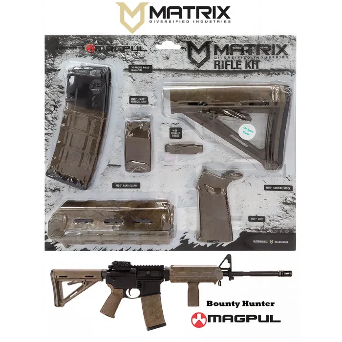 Matrix Diversified Industries Mil-Spec Magpul MOE Furniture Kit - Bounty Hunter