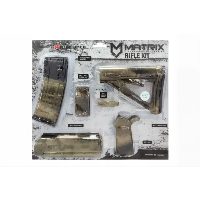 Matrix Diversified Industries Mil-Spec Magpul MOE Furniture Kit - High Desert