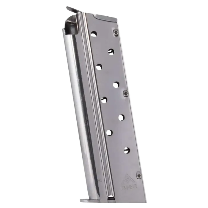 Mec-Gar 1911 9MM Nickle Magazine - 9-Round 