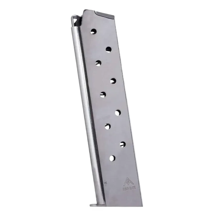 Mec-Gar 1911 Full Size Magazine - 10-Round Nickle