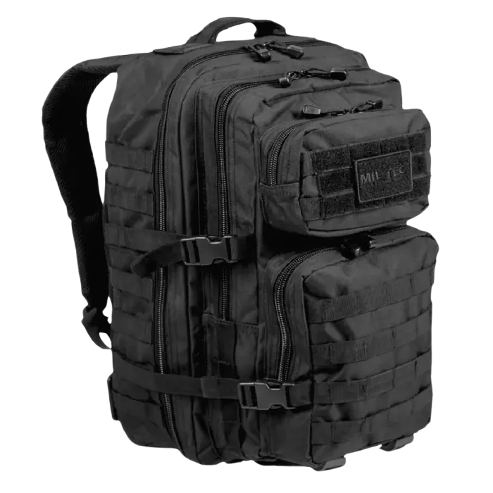Mil-Tec 3-Day Black Assault Pack
