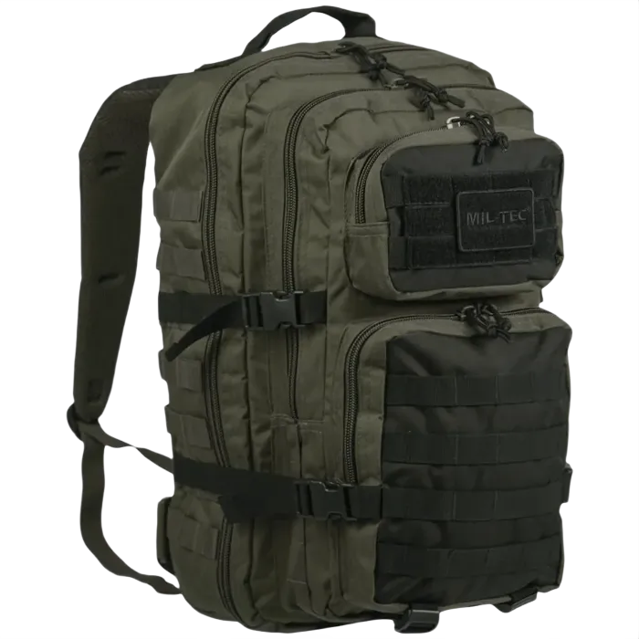 Mil-Tec 3-Day Green/Black Ranger Assault Pack