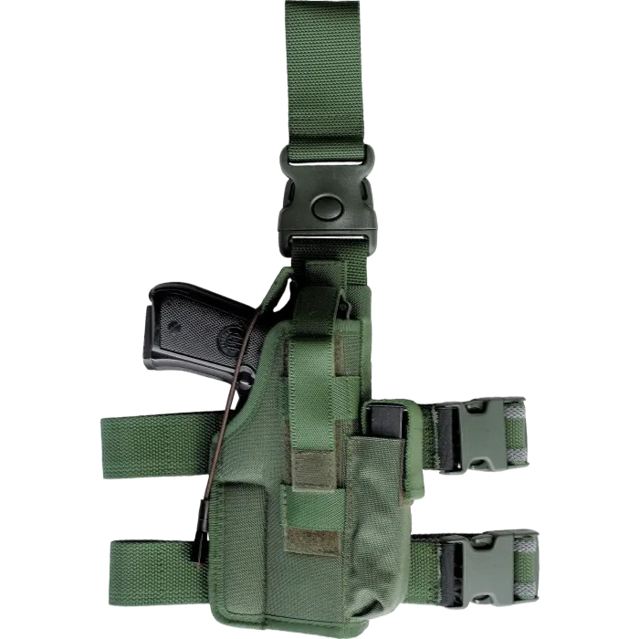 Vega PA270 Tactical Nylon Thigh Holster - Green