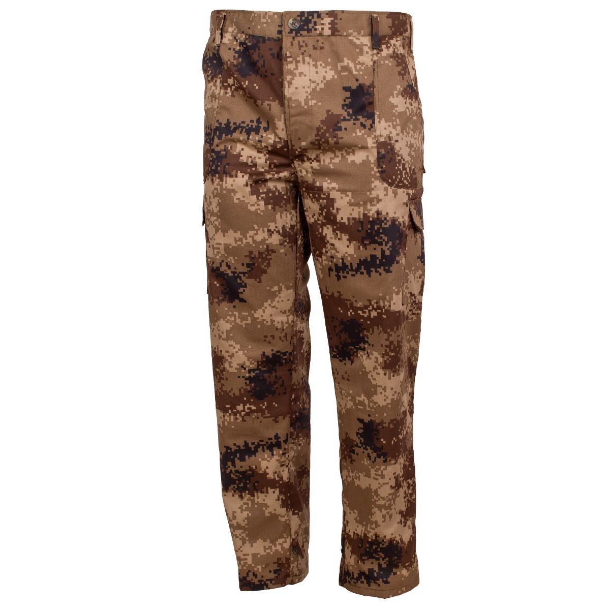 【未使用】DESEAT CAMOUFLAGE PATTERN TROUSERS Chinese Army Type 07 Arid Pattern Camo Pants - PLA Surplus