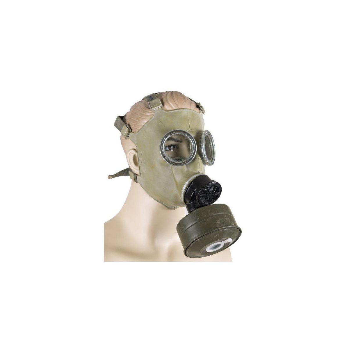 Polish Army MC-1 NBC Gas Mask with 40mm Filter and Carry Bag