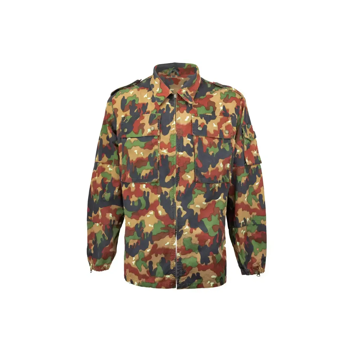 Swiss M83 Alpenflage Field Jacket | TAZ 83 Camo Swiss Army Surplus