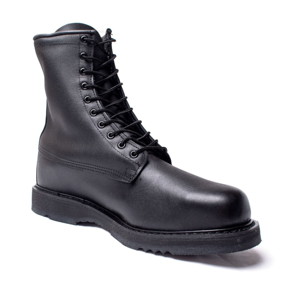 Nice Carolina Jump Boots Black Leather Made In Usa Sz 8 Paratrooper Vintage Military Style Paratrooper Boots Size 10.5E, $149.99  main image 3