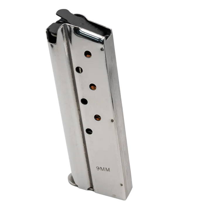 Ruger SR1911 magazine internal follower visible through witness holes