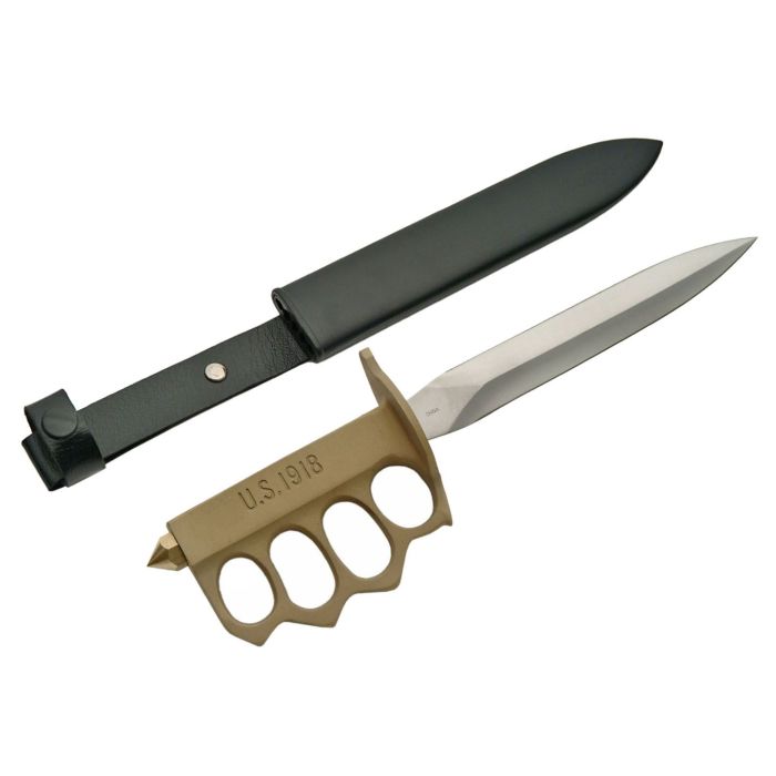 1918 Trench Knife - With Scabbard