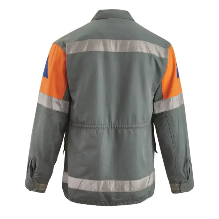 Czech Civil Defense Work Jacket - FR Aramid Reflective Surplus