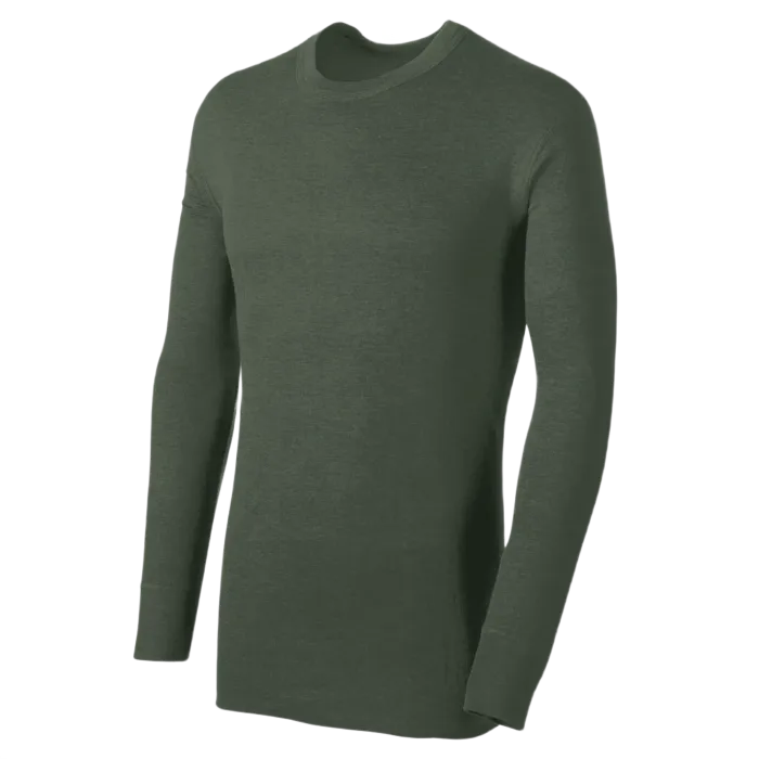 Duofold Thermal Long-Sleeve Base-Layer Shirt - Forest Green