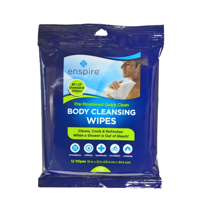 Enspire Body Cleansing Wipes