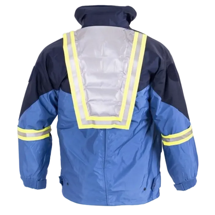 French MP Blue Goretex Jacket - Gendarmerie Issue Waterproof Shell