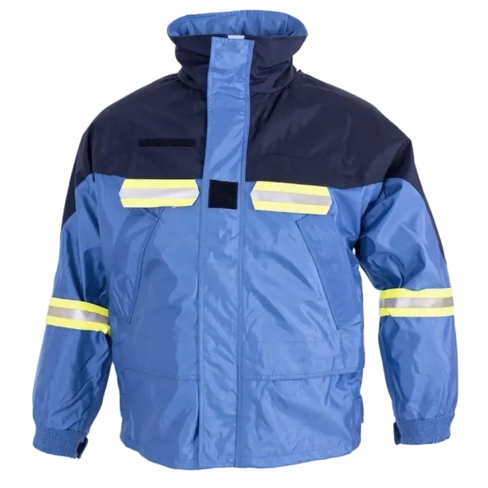 French MP Blue Goretex Jacket - Gendarmerie Issue Waterproof Shell