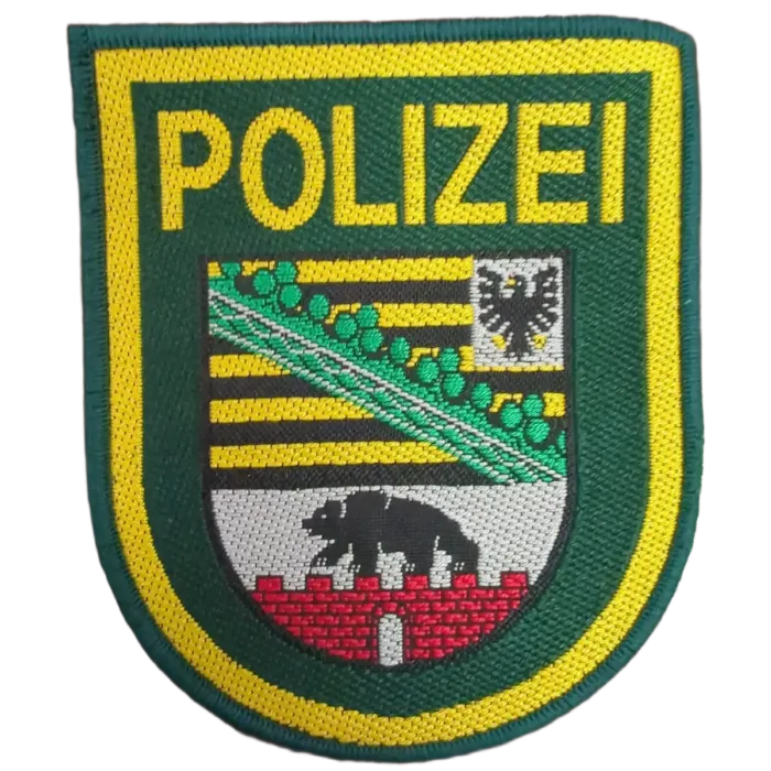 German Saxony-Anhalt Police Patch