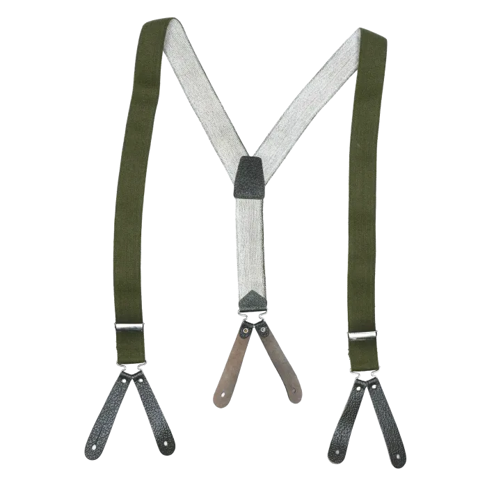 Norwegian Army M75 Field Suspenders (Buksesele M/75)