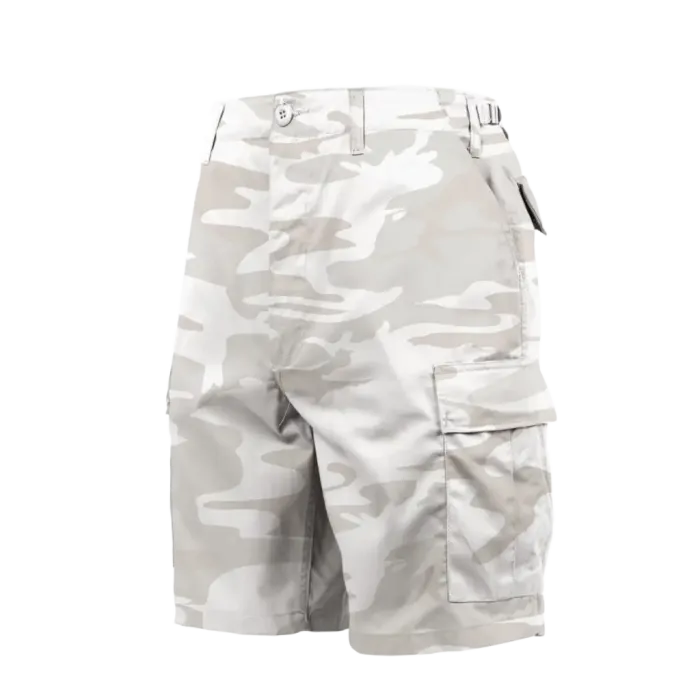 Rothco White Camo BDU Shorts