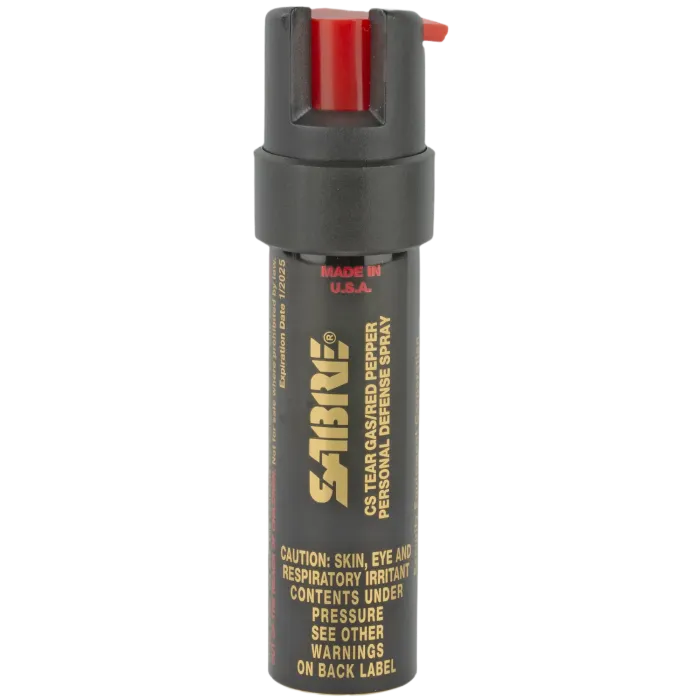 Sabre Compact 3-in-1 Pepper Spray with Clip
