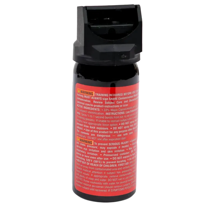 SABRE Red Crossfire MK-3 Stream Pepper Spray 1.33% MC 1.5 oz