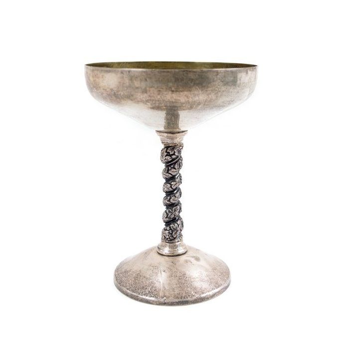 Sharon Tate and Roman Polanski Champagne Wedding Goblet