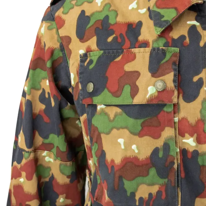 Swiss M83 Alpenflage Field Jacket | TAZ 83 Camo Swiss Army Surplus