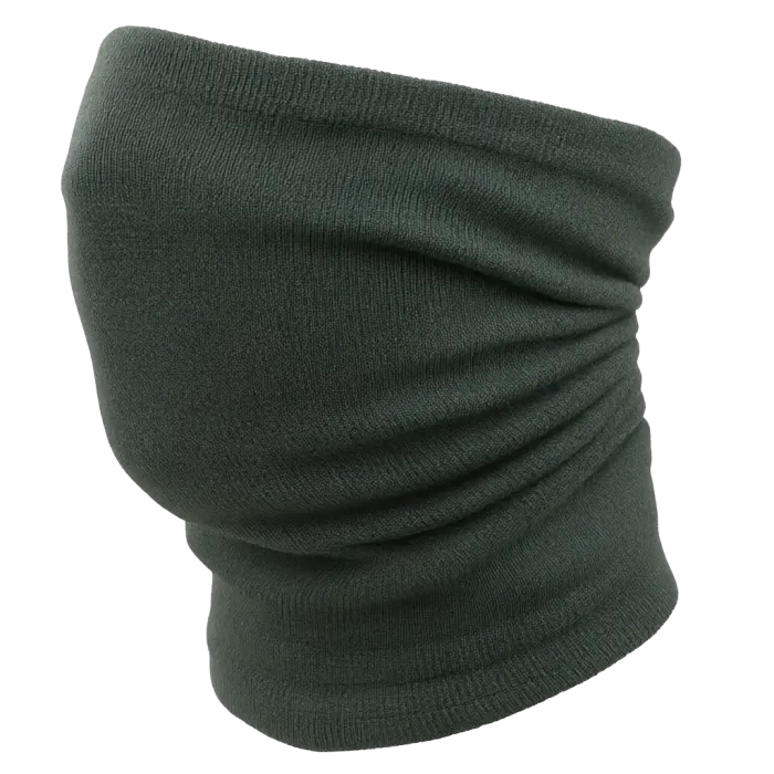 Swiss Military Gray Wool Neck Gaiter