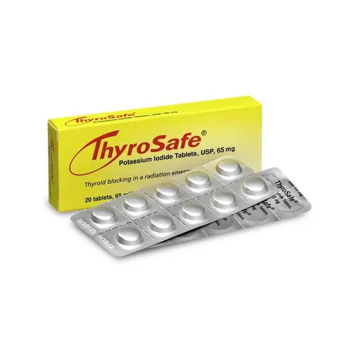 ThyroSafe Potassium Iodine Radiation Protection Tablets - 20-Pack