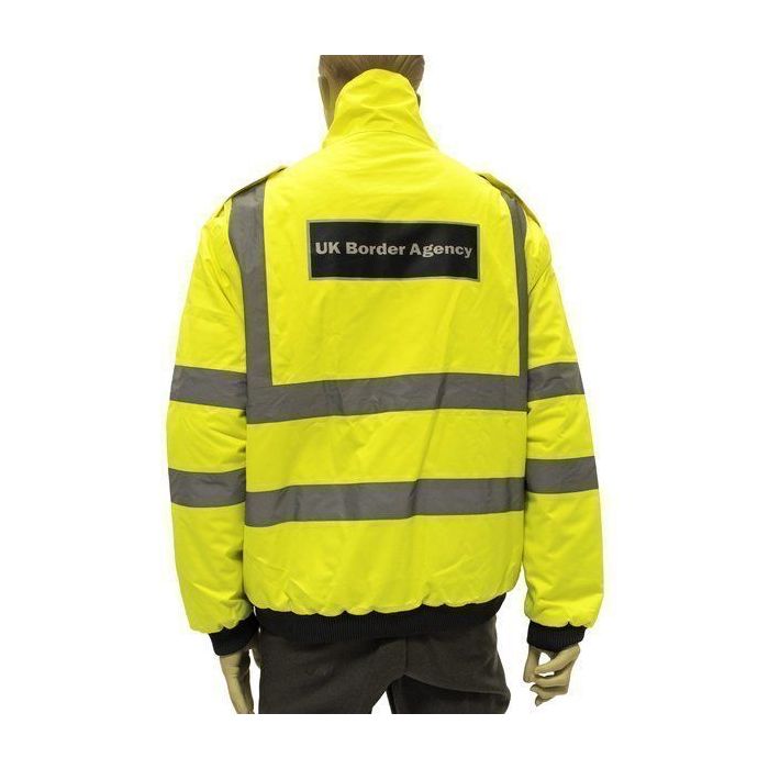 UK Border Agency Hi-Viz Jacket - British Surplus Reflective Safety