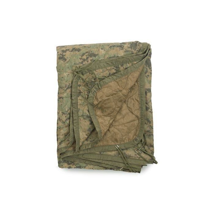 US Military Wet Weather Poncho Liner - MARPAT / Brown