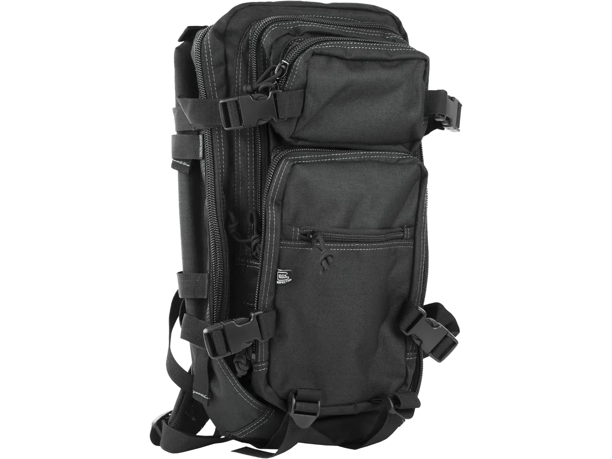 GLOCK Multi-Purpose Backpack Black - 4 Compartment Range & Day