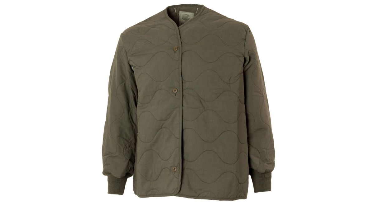 USGI Aircrew Cold Weather Jacket Liner - Fire Resistant Aramid OD
