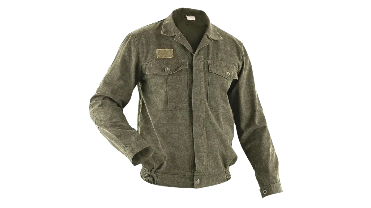 Czech Army Vz92 Camo Jacket | Authentic Czech Military Surplus