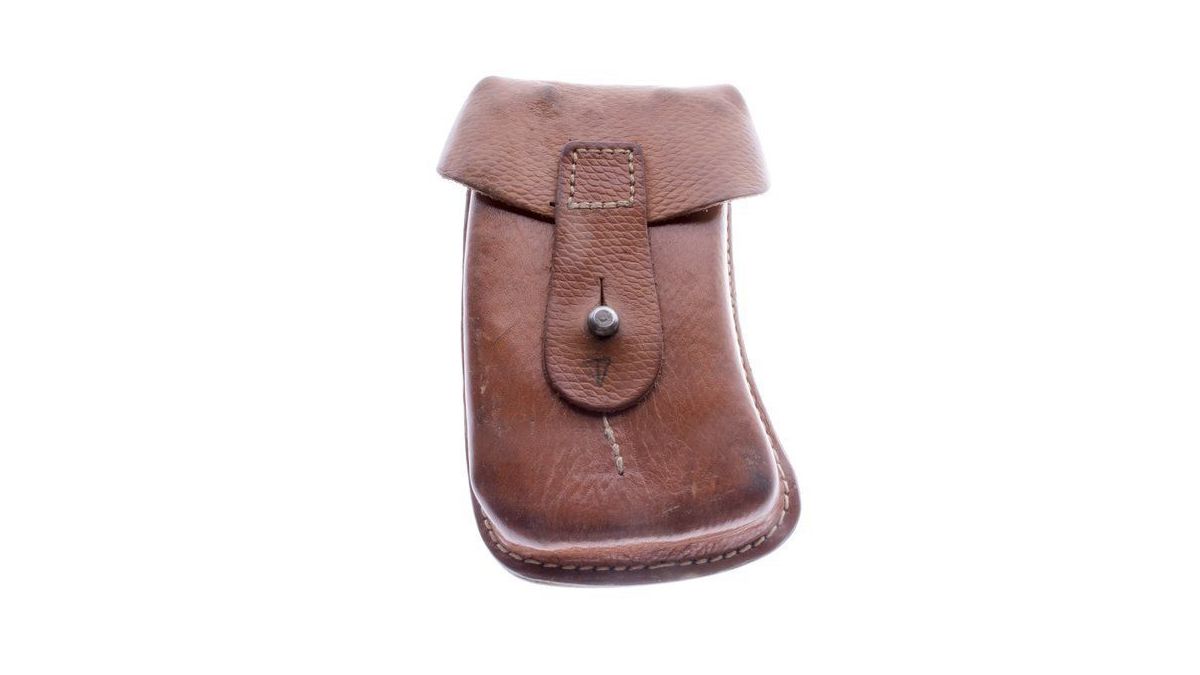 Czech Scorpion Vz61 Mag Pouch - Leather 2-Magazine Carrier | Czech