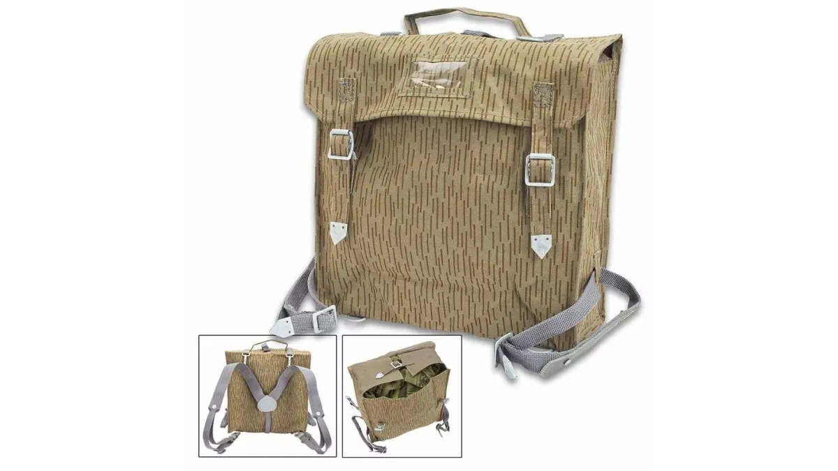 east german rain camo bag Genuine NVA Rucksack Strichtarn Field Pack Raindrop Backpack Field Gear : Sports & Outdoors Another happy customer @The_crafty_perl East