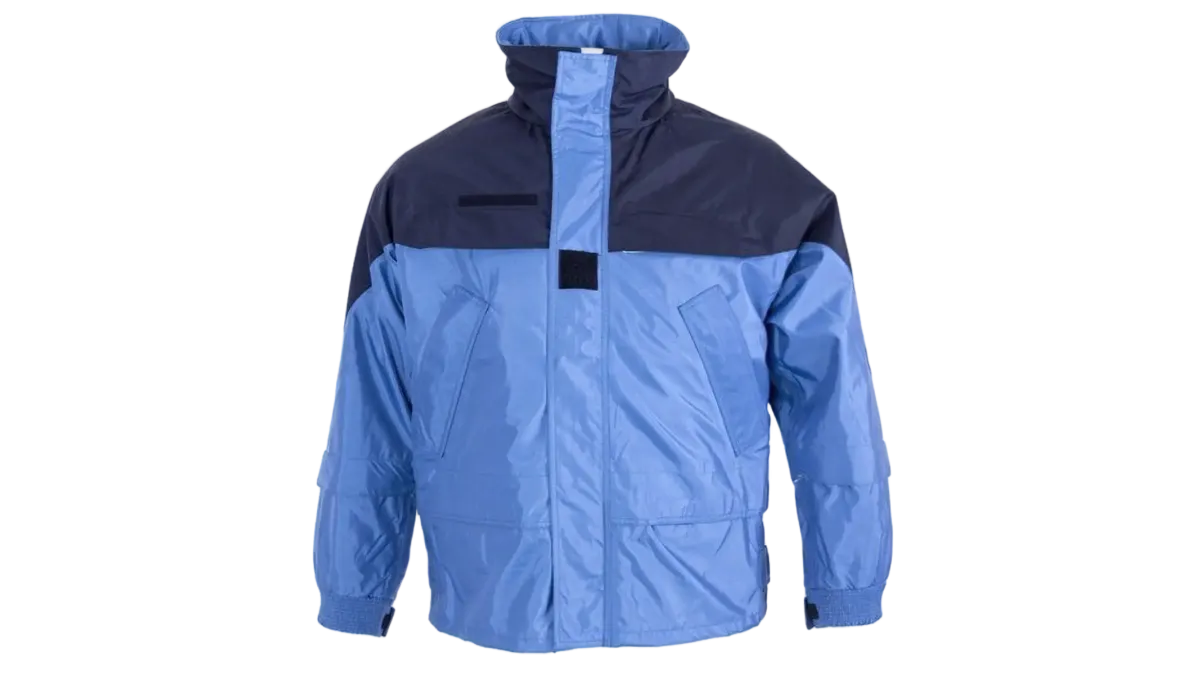 French Police シェルジャケット french-mp-blue-goretex-jacket.webp