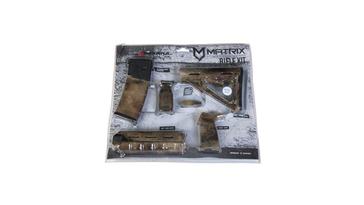 Matrix Diversified Industries AR-15 Magpul MOE Furniture Kit - Mil